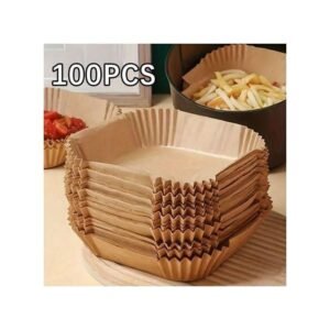 100pcs Papier Absorbant L&rsquo;huile Pour Friteuse à Air