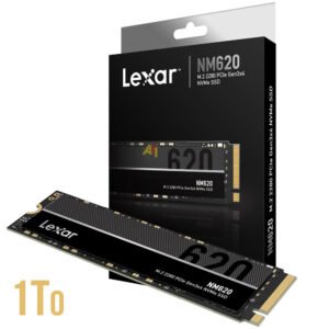 1To M.2 2280 PCle NVMe – Stockage / Disque dur SSD Interne – Lexar NM620 – 2026 – TOGO INFORMATIQUE