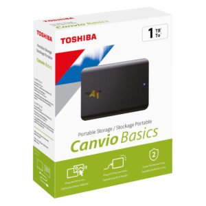 1To Serial ATA III 2.5 USB 3.0 – Stockage / Disque dure externe – TOSHIBA Canvio Basics – 2026 – TOGO INFORMATIQUE