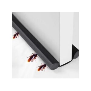 2 Pièces Bas De Portes, Boudin De Portes, Isolateur D&rsquo;air NOIR