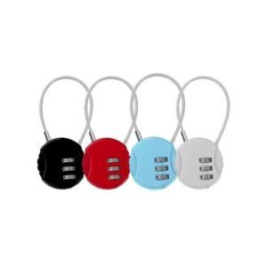 4 Pcs Cadenas à Combinaison à Code PIN