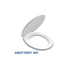 ABATTANT WC Blanc – LOURD Et Confortable