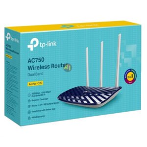 Archer C20 – AC750 | Routeur WiFi bi-bande Mbps | Routeur – Répéteur – Point d&rsquo;accès – 2026 – TOGO INFORMATIQUE