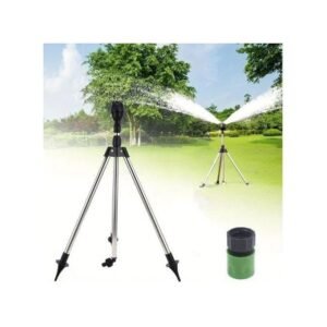 Arroseur à Trépied Rotatif, Arroseurs D&rsquo;arrosage Automatiques Rotatifs à 360 Degrés,