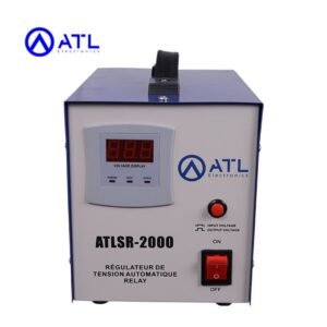 ATL Stabilisateur 2000VA – Affichage Numérique – Garantie 3 Mois