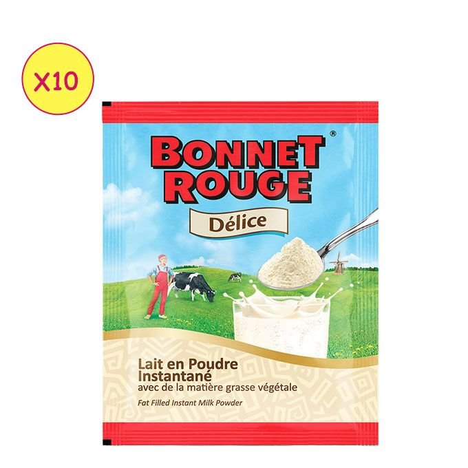 Bonnet Rouge Lot De 10 Bonnet Rouge Delice 15G ( 15G X 10)