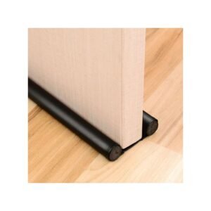 Boudin De Porte Sous La Porte, Bloqueur De Courants D&rsquo;air, Bloqueur De Brise, Bruit, Lumière, Odeur, Insectes Bloqueur Pour Portes Et Fenêtres (noir)