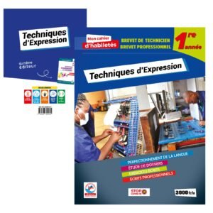 Cahier d&rsquo;habiletés Techniques d&rsquo;expression 1re Année