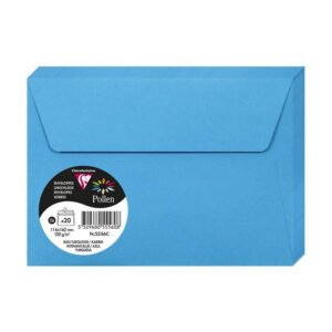 Clairefontaine 5556C – Paquet de 20 Enveloppes Auto-Adhésives – Format C6 11,4×16,2cm
