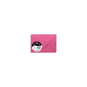 Clairefontaine 5570C – Paquet de 20 Enveloppes Mini Format 7,5x10cm Rose Fuchsia
