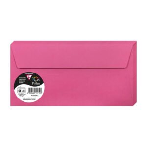 Clairefontaine 5575C – Paquet de 20 Enveloppes Auto-Adhésives – Format DL 11x22cm