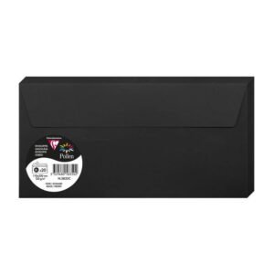 Clairefontaine 5835C – Paquet de 20 Enveloppes Auto-Adhésives – Format DL 11x22cm