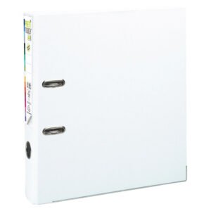 Classeur a levier prem’touch intérieur et extérieur en polypropylène- dos 50mm – A4 maxi – blanc