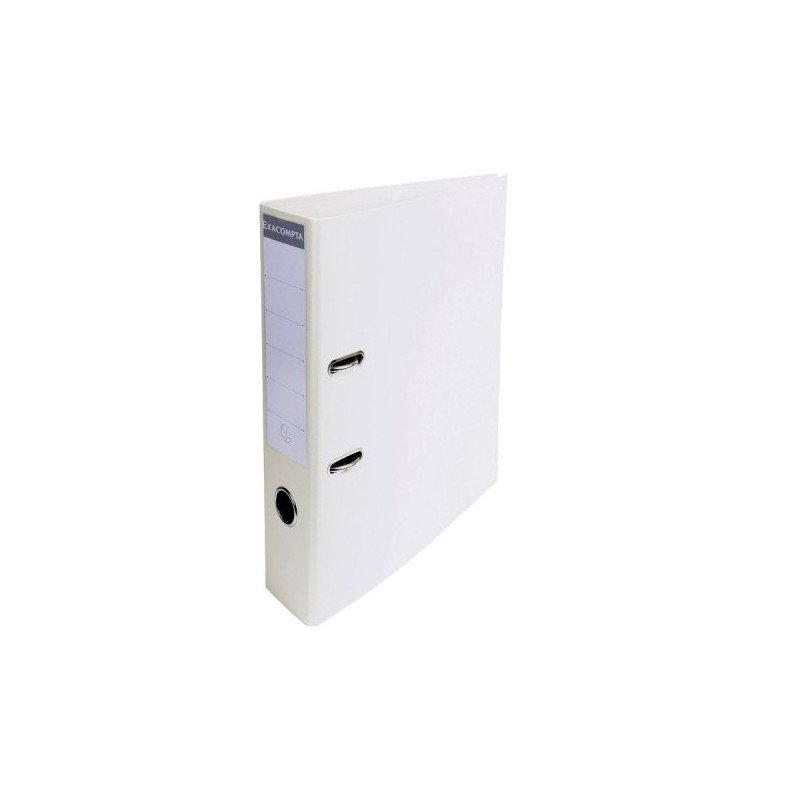 Classeur pvc Exacompta s/p blanc