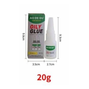 Colle huileuse adhésive