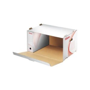 Container archives Boxy S, ouverture devant, en carton blanc