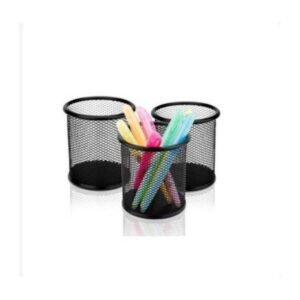 Corbeille Boîte De Rangement Pour Stylo A Bille -Noir