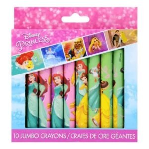 Crayons Jumbo Princess – Lot de 10