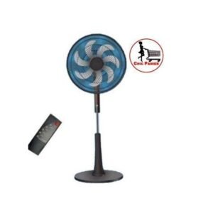 E-Jeff Ventilateur Silencieux Télécommandés 18 Pouces 7 Hélices