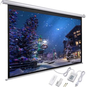 Écran de projection fixe Motorisé/Électrique – 200 cm x 200 cm – Fixation murale – 2026 – TOGO INFORMATIQUE