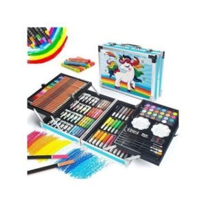 Ensemble de 145 stylos aquarelle, ensemble de peinture professionnelle, fournitures d&rsquo;art scolaire