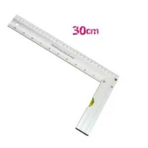 Equerre de munuisier standard avec niveau 30 cm