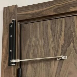 Ferme-porte automatique en acier inoxydable 1 pièce avec vis et clé