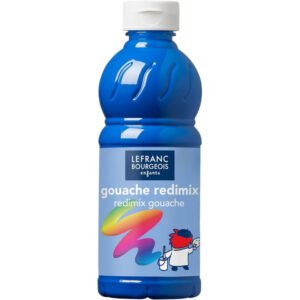 Gouache liquide bleu cobalt 500ml