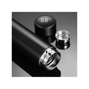 Gourde – Gourde Temperature – Thermos Isotherme Intelligent Digital – Thermos Electrique – Noir