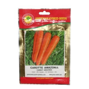 GREEN SEEDS Semence Carotte Amazonia – Sachet De 10G