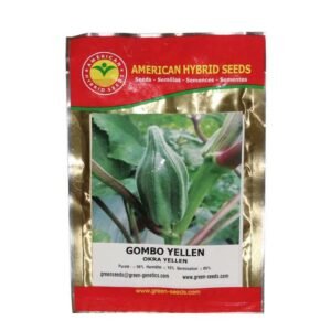 GREEN SEEDS Semence Gombo Yellen – Sachet De 10G