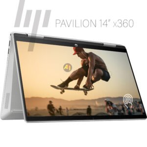 HP Pavilion 14-ek1035nia x360 Intel Core i7-1355U (13è Génération) 16Go DDR4 / 1To SSD, Ecran 14 Pouces FHD (1920 x 1080), Tactile – 2026 – TOGO…