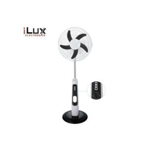 Ilux Ventilateur Rechargeable 18 Pouces – 5 Hélices – LXF-972