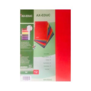 Jeux intercalaire 12 positions A4