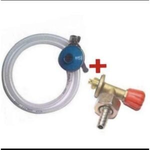 Kit Détendeur De Gaz + Adaptateur B6 Faitout