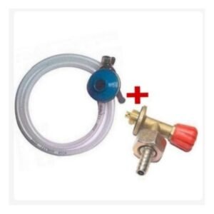 Kit Détendeur De Gaz Butane Avec Raccord + Adaptateur B6 Faitout