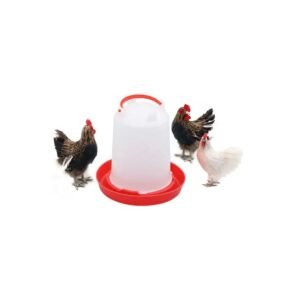 Lot De 03 Abreuvoirs 4 Litres Volailles (Poulet, Poule, Poussin, Canard, Oie, Oiseau, Caille, Pigeon)