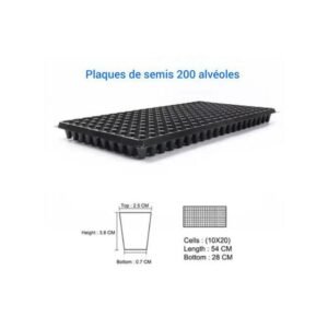 Lot De 10 Plaques De Semis 200 Alvéoles