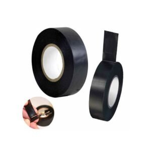 Lot De 2 Ruban Adhésif Scotch Noir En PVC Isolant Électrique