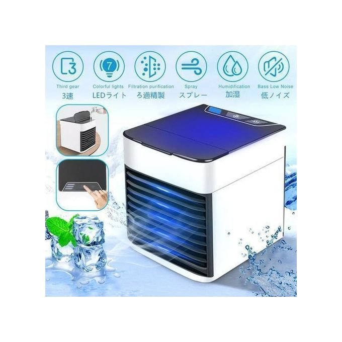 Mini Climatiseur Portable - Blanc/Noir