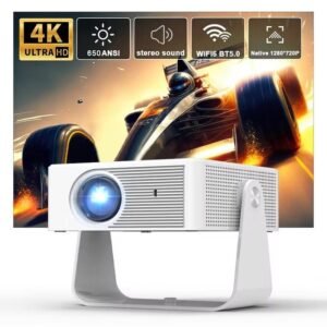 Mini Projecteur TV 1080P 5G Bluetooth Projecteur Intelligent