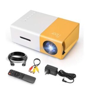 Mini Projecteur Vidéo LCD LED Couleur Portable Pico Films TV, Jeux De Société, Divertissements En Plein Air Avec Interfaces HDMI