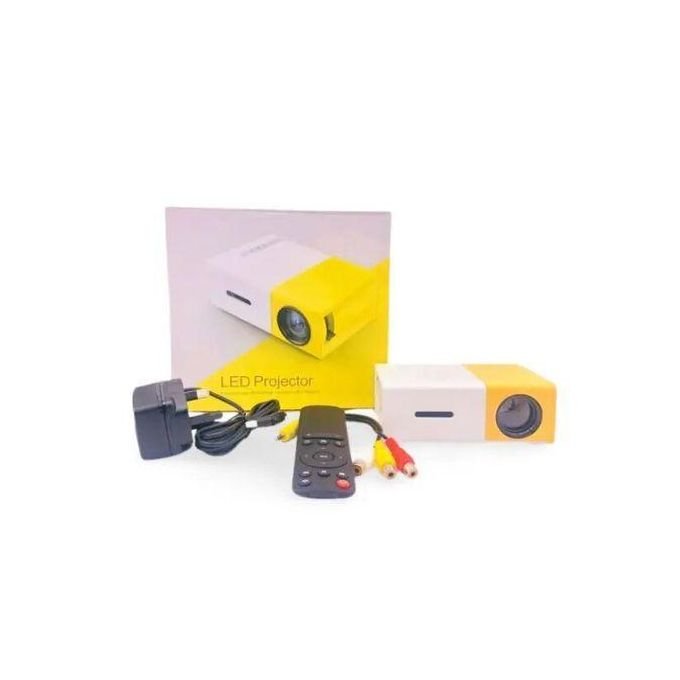 Mode Video Mini Projecteur LED, Mini Projecteur Portable Pour Home Cinéma, Projecteur De Voyage Multifonction HD 1080p Pour Intérieur Et Extérieur,...