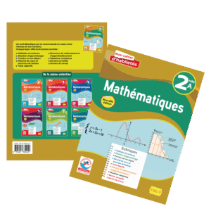 Mon Cahier d&rsquo;Habileté de Mathématique 2nde A