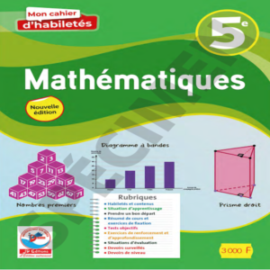 Mon Cahier d’Habiletés Mathématique 5e