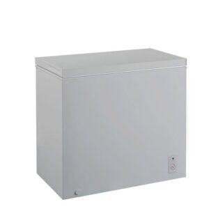 Nasco Congélateur Horizontal KNAS-200 – 147 Lt Silver/ 1 Porte/ 1 Panier A L’Interieur