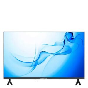 Nasco TV LED Slim 32&Prime; – Décodeur Intégré – HD – Régulateur de tension – HDMI – USB – VGA – Noir – Garantie 12 Mois