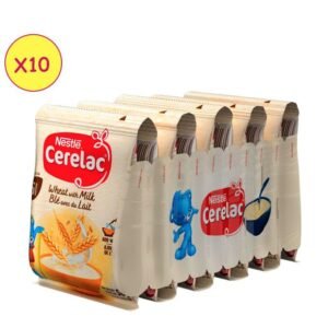 Nestle Lot de 10 Sachets De Cerelac BLé 50g X 10