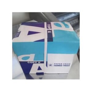 PAPIER RAME – 5 Ramettes Format A4 – 80g