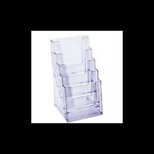 Présentoir brochures A4 5 étagères